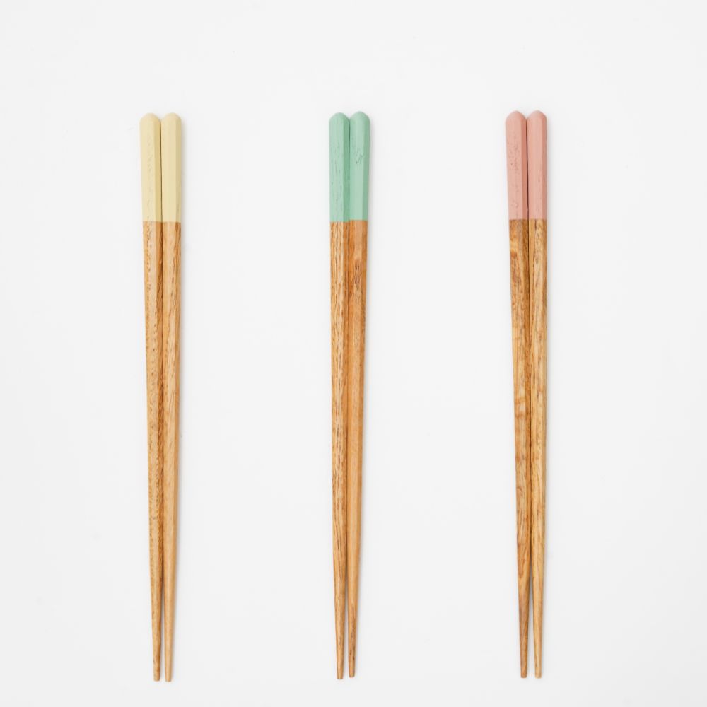 【選べる3色】 Funwari 栗のお箸 約21cm 木製 大人向け