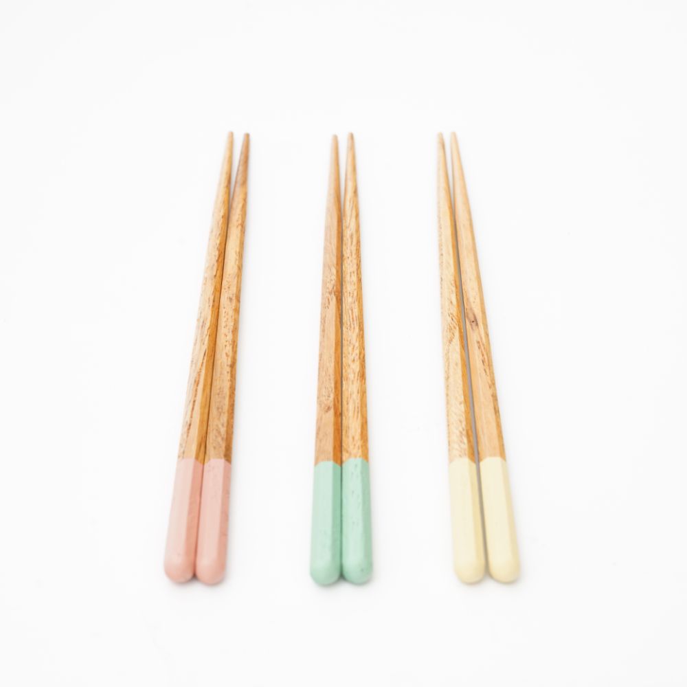 【選べる3色】 Funwari 栗のお箸 約21cm 木製 大人向け