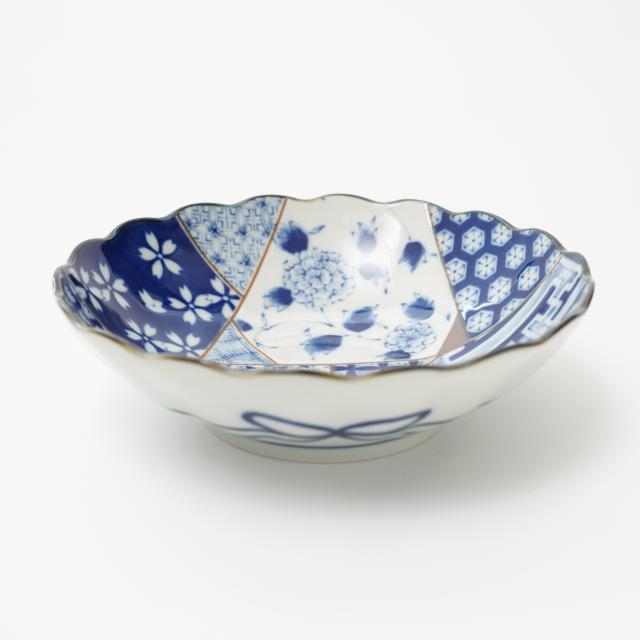 染付 呉須 盃洗 金魚鉢 牡丹 水仙 菊 梅 花 陸奥八仙 Mixseed Series 2025 一華（いちか） 720ml