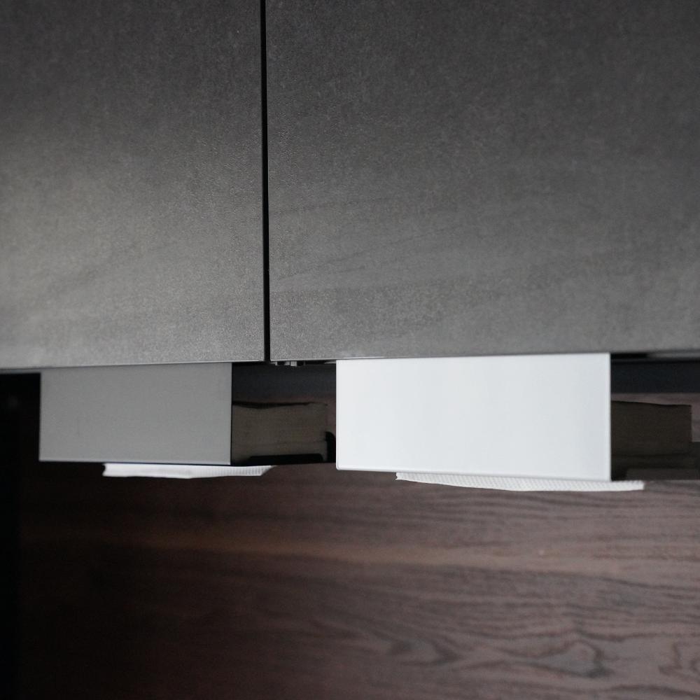 ペーパータオル ホルダー 【ホワイト/ブラック】 ｜ 四季折々の