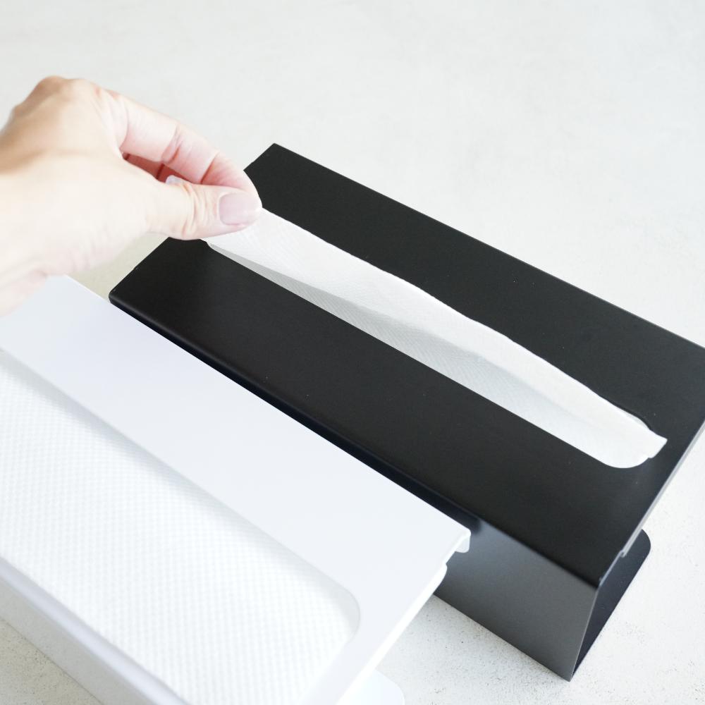 ペータータオルホルダーホワイト・ブラック 8個新品 ペーパータオル ホルダー 【ホワイト/ブラック】 ｜ 四季折々の