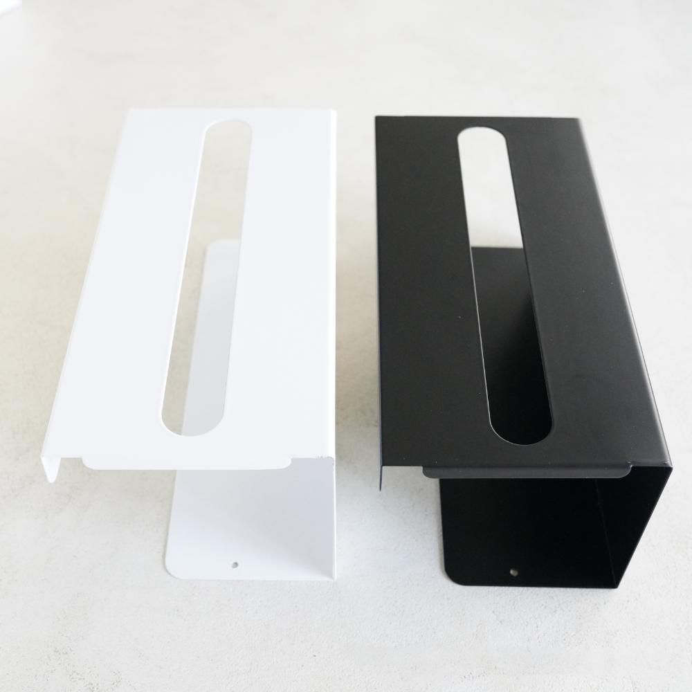 ペーパータオル ホルダー 【ホワイト/ブラック】