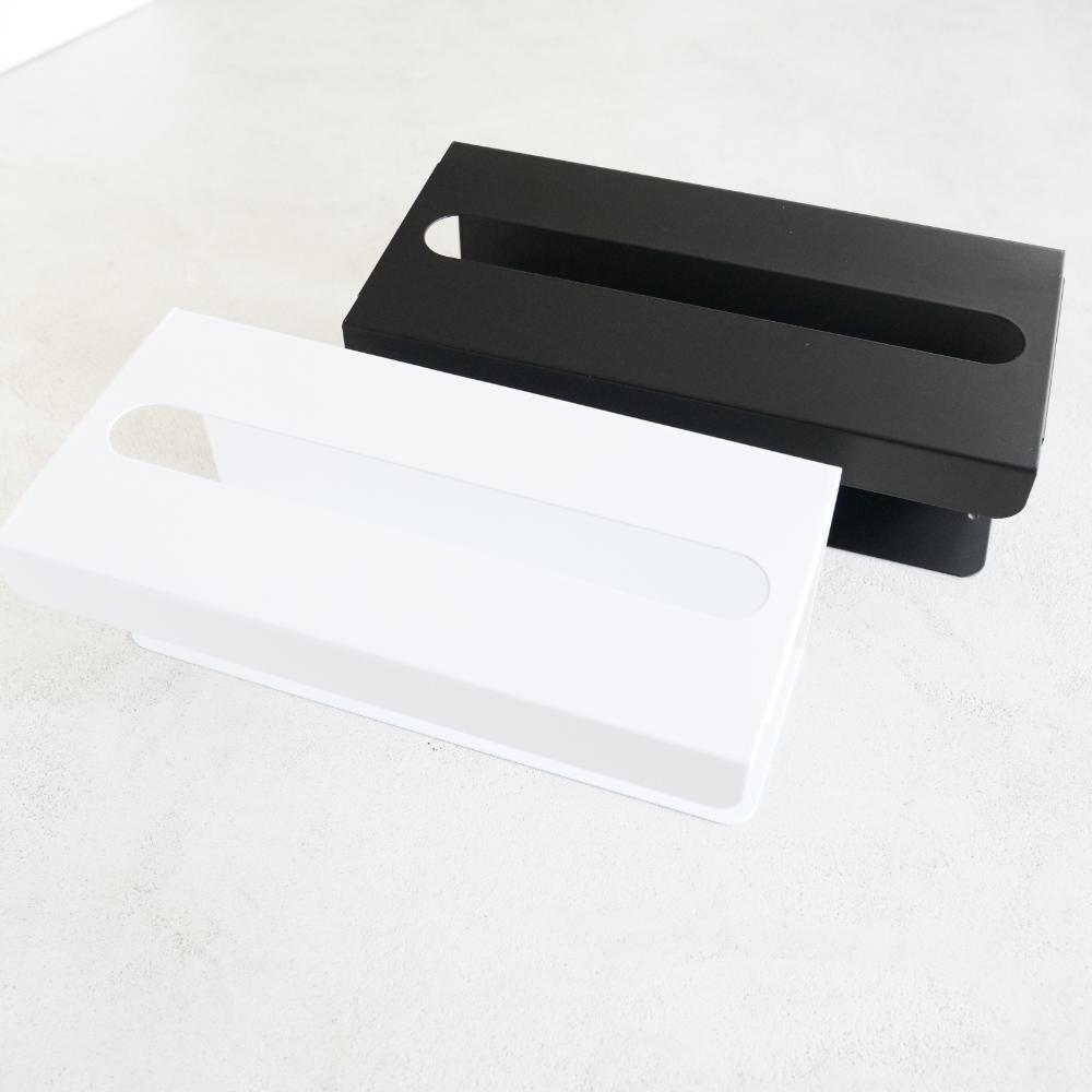 ペーパータオル ホルダー 【ホワイト/ブラック】