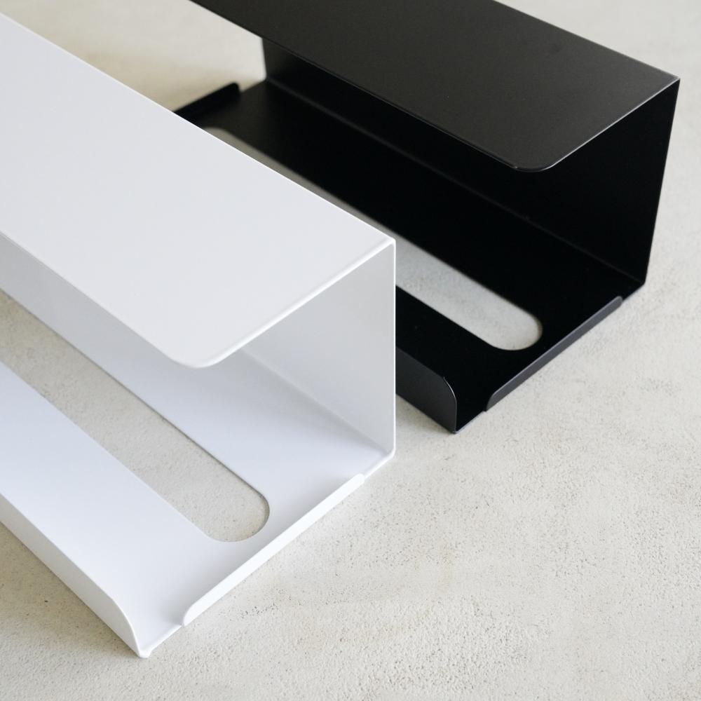 ペーパータオル ホルダー 【ホワイト/ブラック】