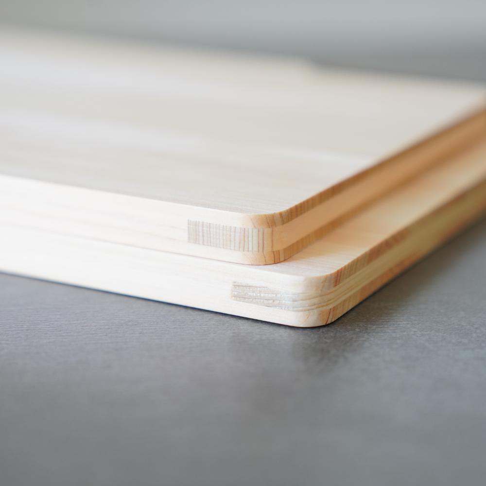 食器洗い乾燥機対応 ひのきのまな板 スタンド付き 36×20cm