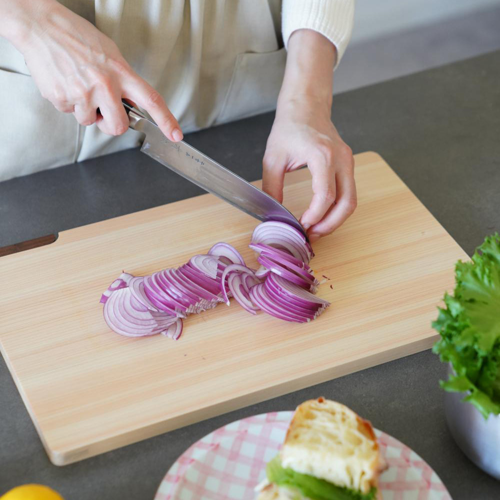 桧のまな板のある暮らし