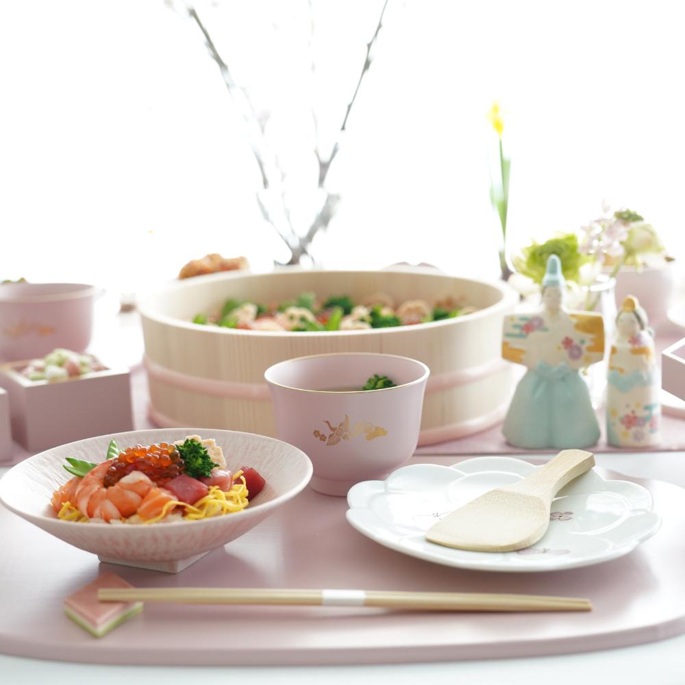 百合汁椀 ペールピンク 金 FOURGRACEオリジナル