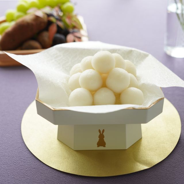 うさぎ 5.5寸 舞三宝 白天金 ｜ 四季折々のおしゃれな和食器通販サイト