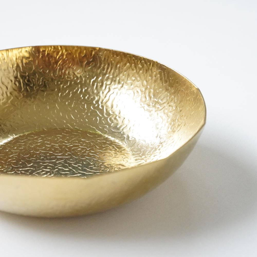 【期間限定割引/11月中お届け】ステンレス製お鍋(中) 雪 φ24.5cm　ゴールド お鍋