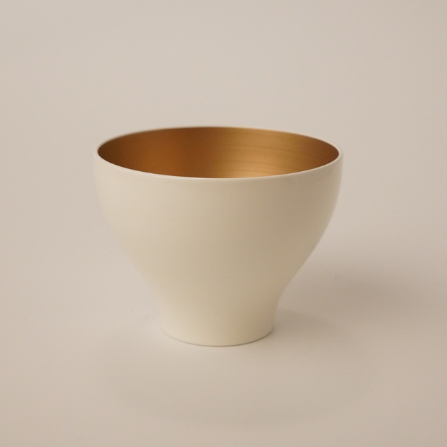 越前塗　カップＬシャンパンゴールド