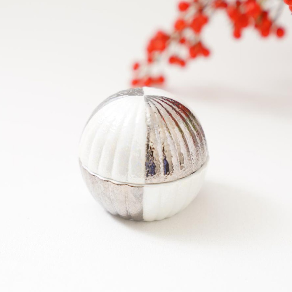 有田焼　りんか珍味　白銀市松