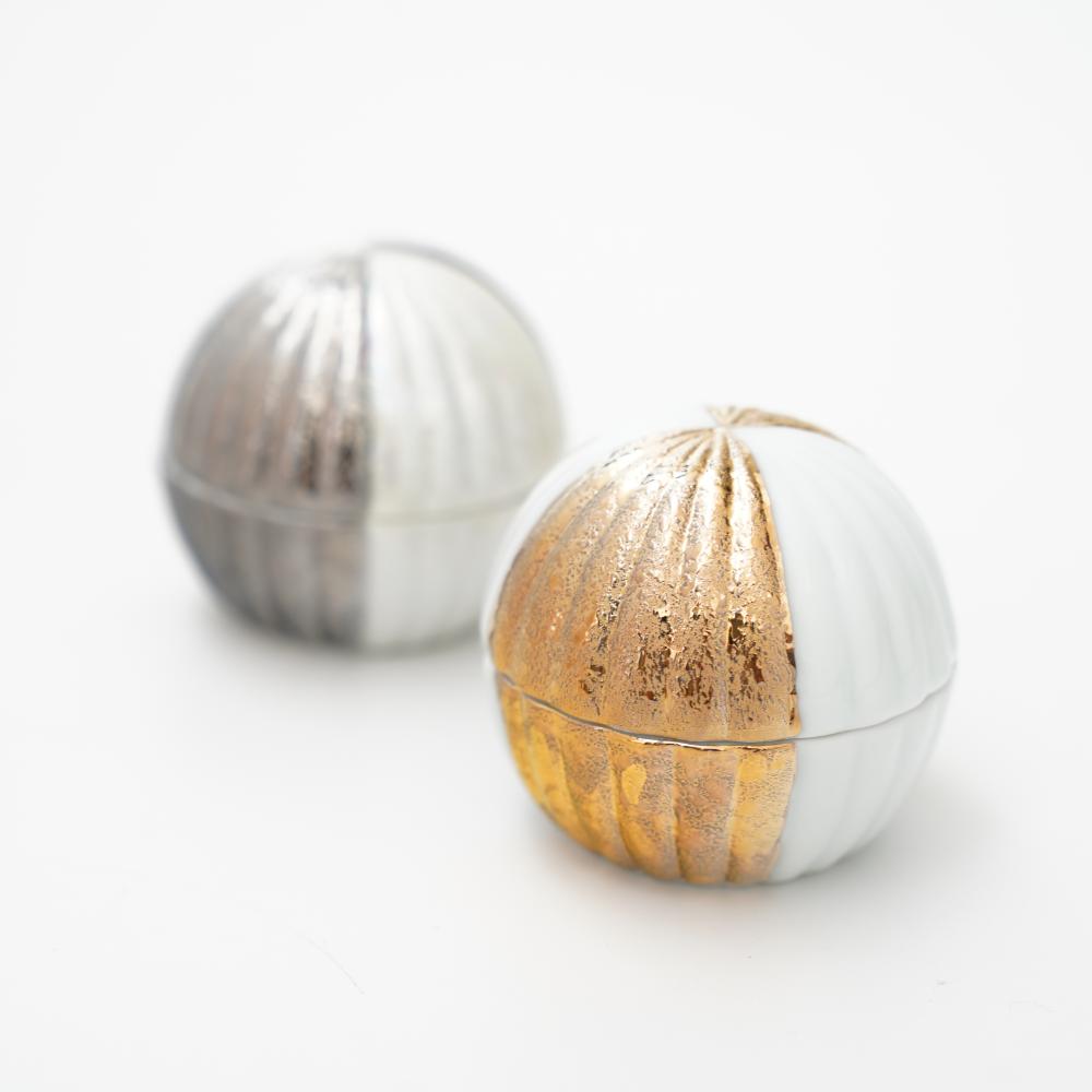 有田焼　りんか珍味　白銀市松