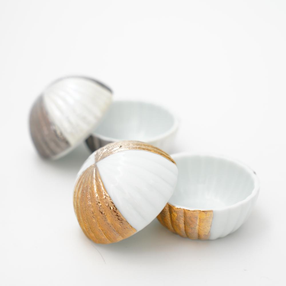 有田焼　りんか珍味　白銀市松