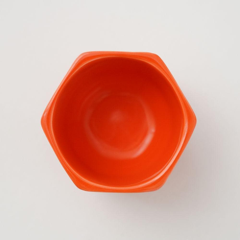 有田焼 赤絵金彩 木瓜山水 六角中付 ｜ 四季折々のおしゃれな和