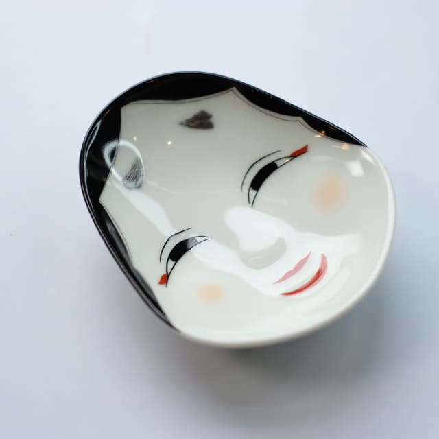 有田焼　錦おふくさん　小付け