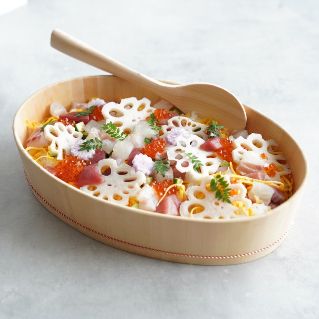 楕円の飯台（小）の専用蓋