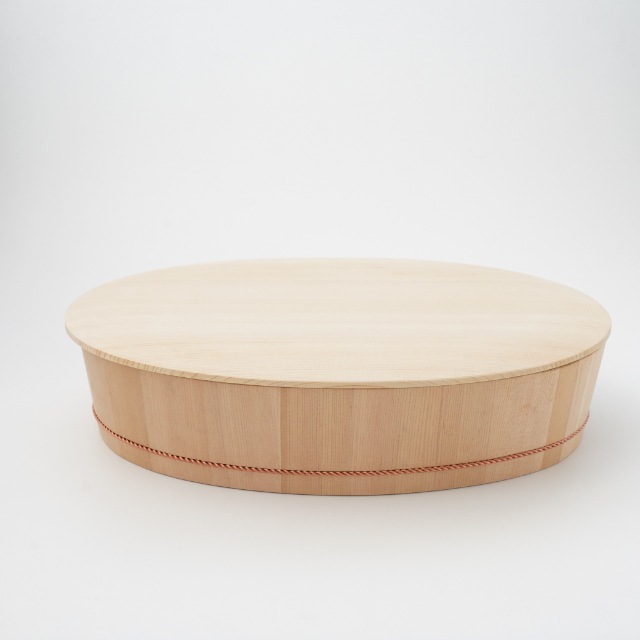 楕円の飯台（小）の専用蓋