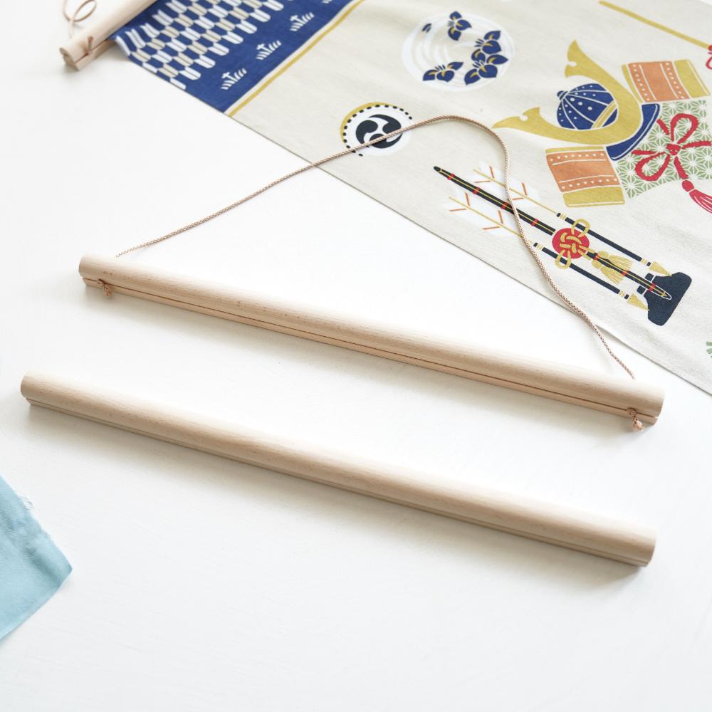 絵てぬぐい 祝い端午(日本製)【壁掛け用木製てぬぐい棒 別売】