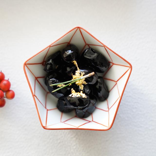 有田焼 錦網 ダイヤ型珍味入れ（小） ｜ 四季折々のおしゃれな和食器