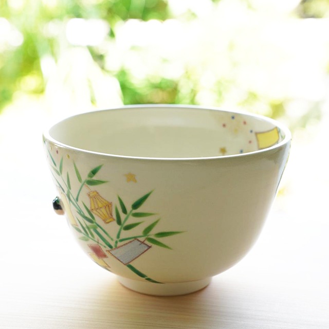 京焼 茶碗「七夕」