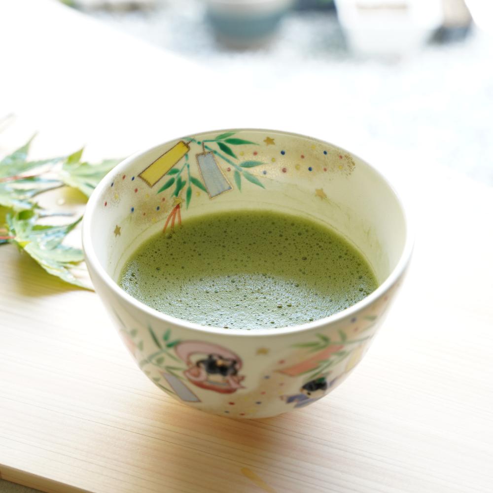 京焼 茶碗「七夕」