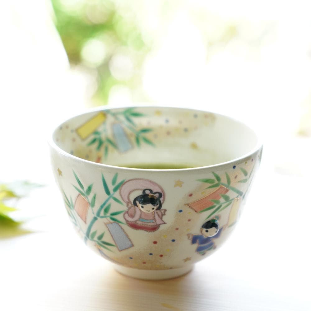 京焼 茶碗「七夕」