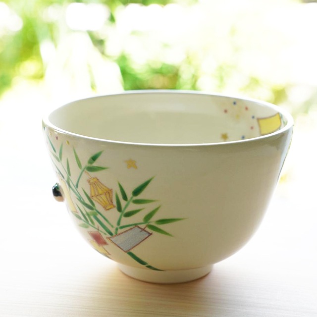 京焼 茶碗「七夕」