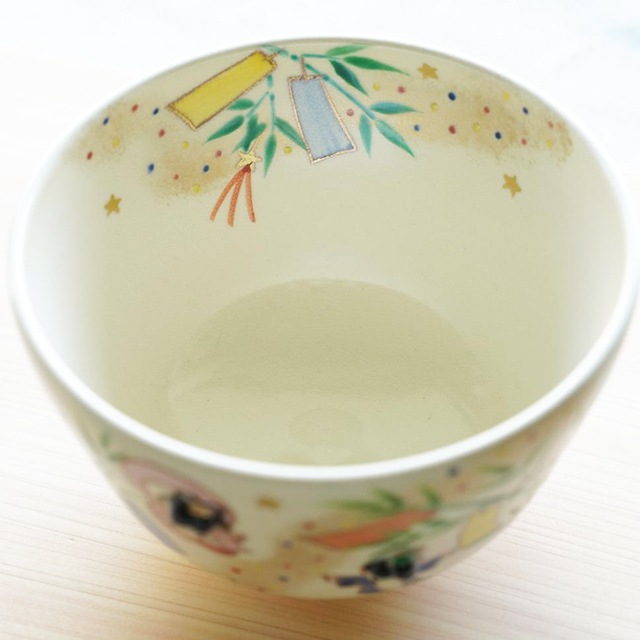 京焼 茶碗「七夕」