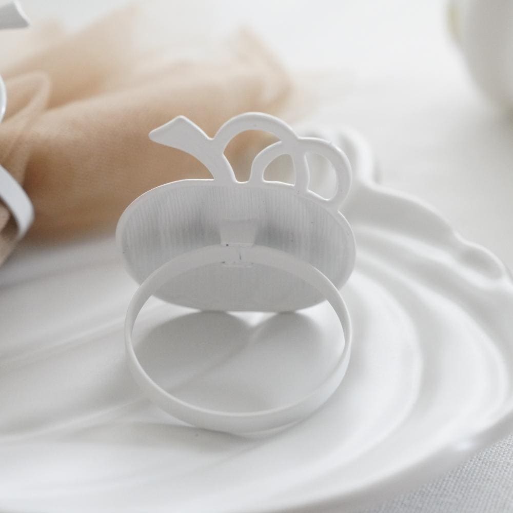 ホワイトパンプキン ナプキンリング2点セット ｜ 四季折々のおしゃれな