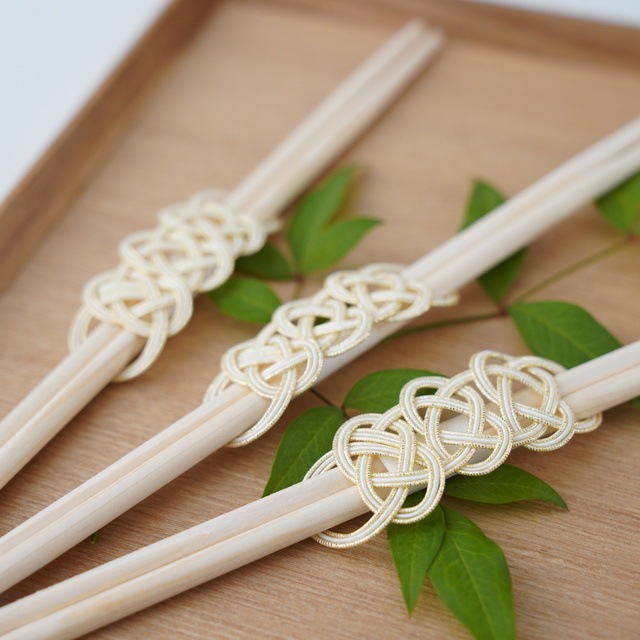 あわじ三連 祝箸（5膳セット）FOURGRACEオリジナル　