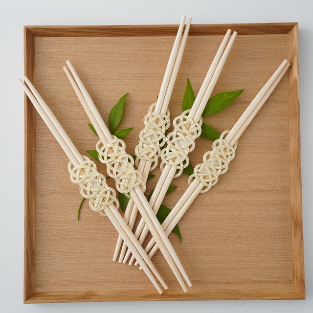 あわじ三連 祝箸（5膳セット）FOURGRACEオリジナル　