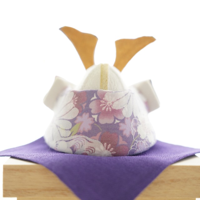 兜飾り　菖蒲色　長持ち付き　