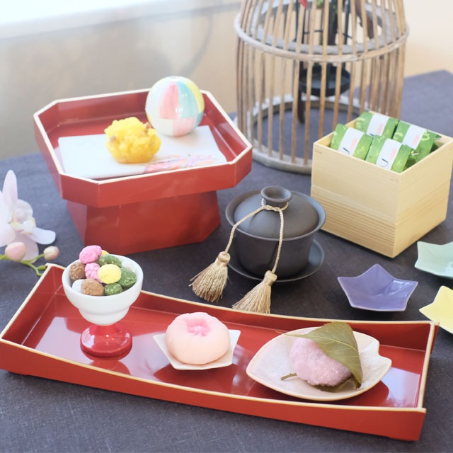 5.5寸　舞三宝　朱天金