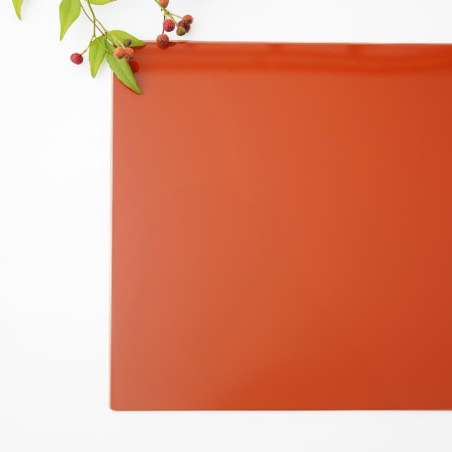 長手敷マット　柿朱渕金　FOURGRACEオリジナル