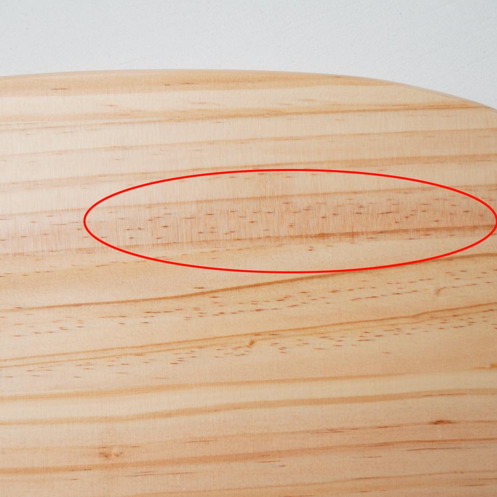 稜花木製折敷 クリア 48cm×30cm