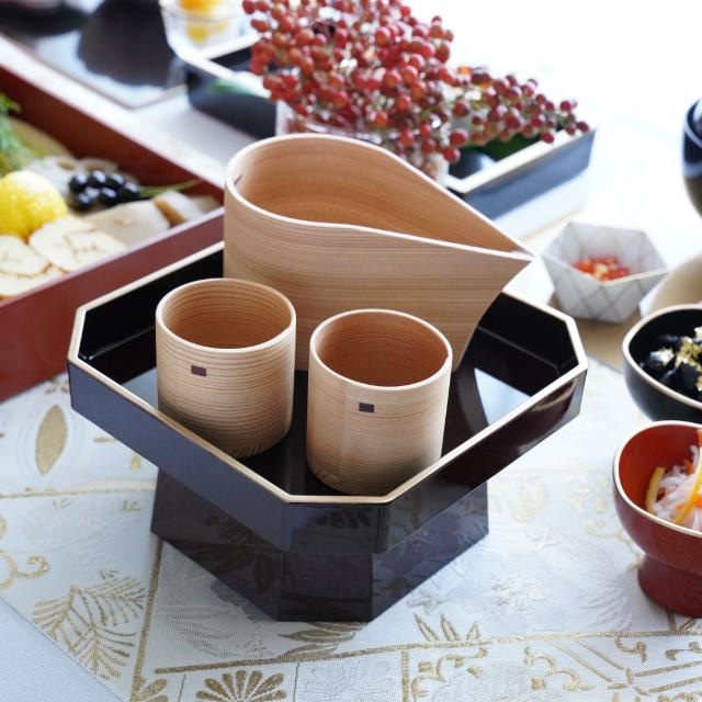 片口酒器&ぐいのみ2個セット ｜ 四季折々のおしゃれな和食器通販サイト