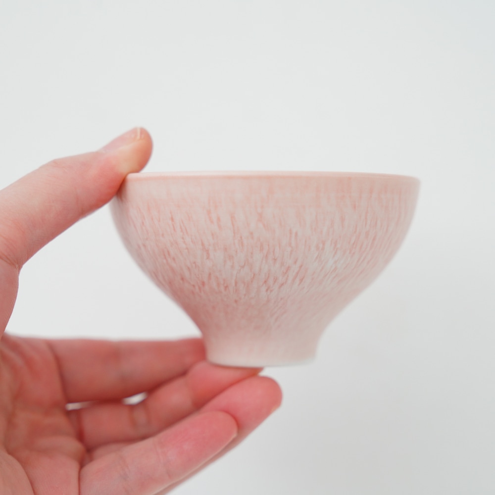 【予約/2月中旬頃出荷】とちり小付 8.5cm ピンク