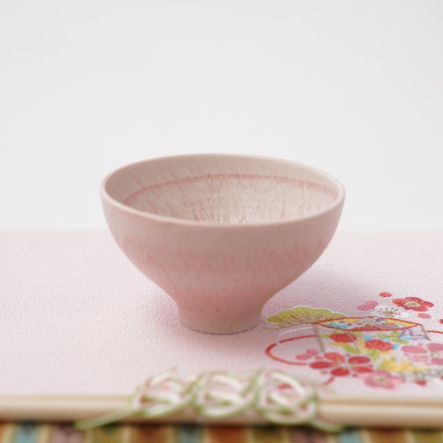 【予約/2月中旬頃出荷】とちり小付 8.5cm ピンク