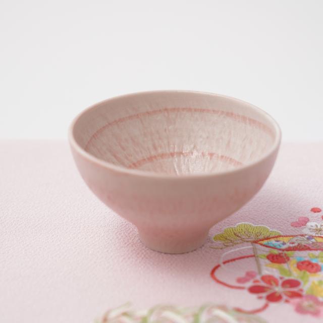 【予約/2月中旬頃出荷】とちり小付 8.5cm ピンク