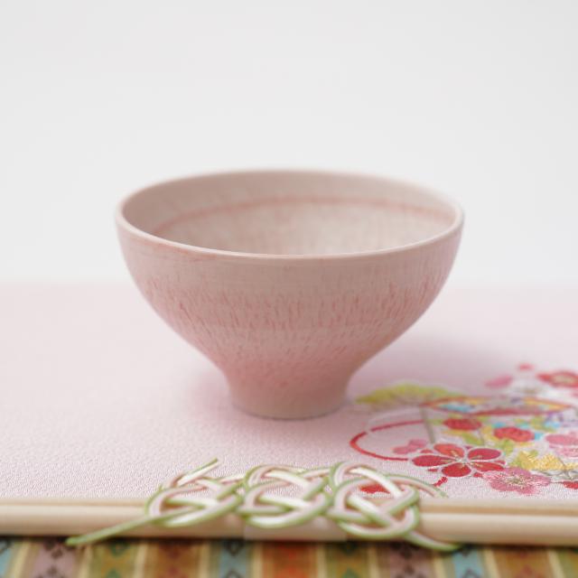 【予約/2月中旬頃出荷】とちり小付 8.5cm ピンク