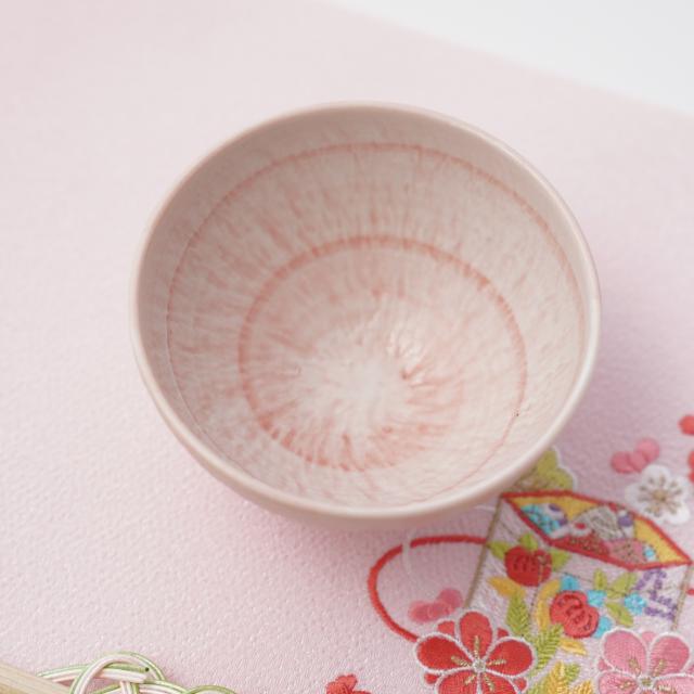 【予約/2月中旬頃出荷】とちり小付 8.5cm ピンク