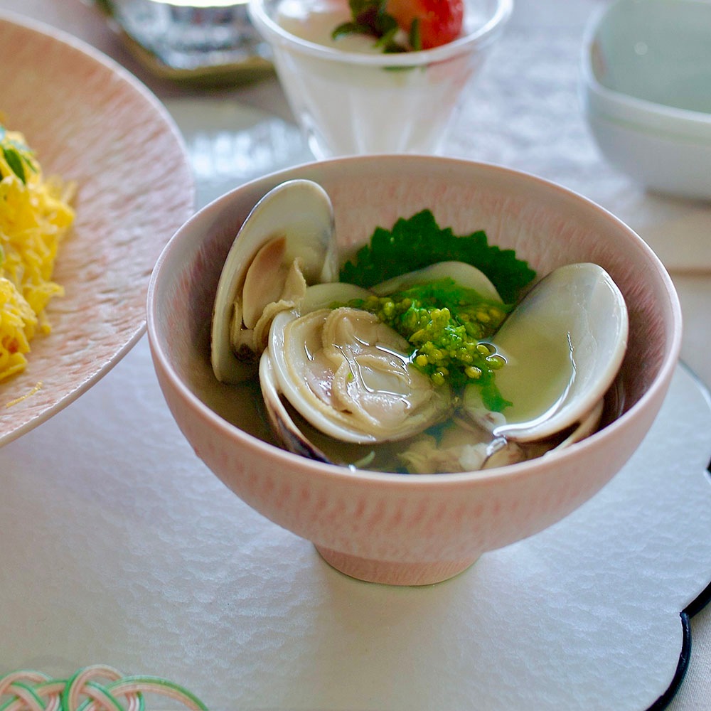 とちり小鉢 12cm ピンク