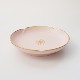 【陶器市】越前塗　梅銘々皿15cm　総ピンク縁金　　しべ金　FOURGRACEオリジナル 5枚目のサムネイル