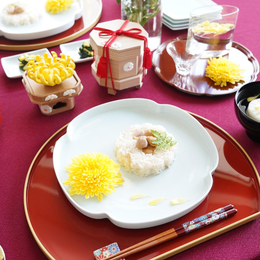 瑞季　木瓜浅鉢　青白磁