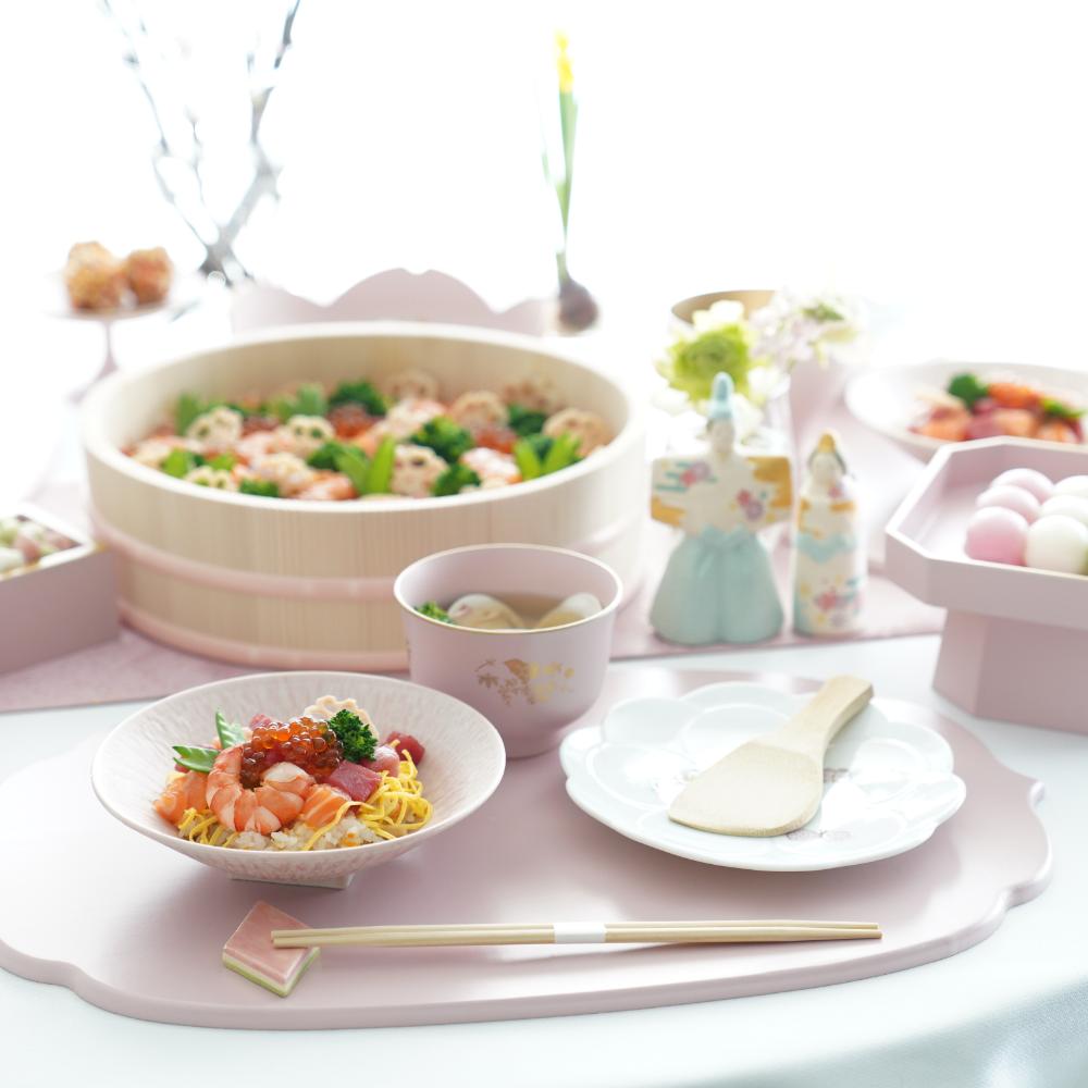 【予約/2月下旬頃出荷】とちり丸皿（小）17cm ピンク