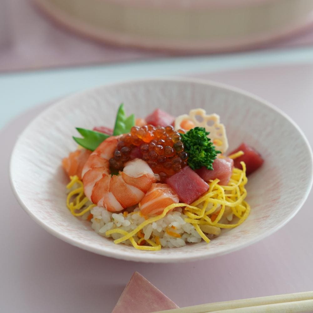 【予約/2月下旬頃出荷】とちり丸皿（小）17cm ピンク