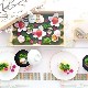 【陶器市】越前塗　梅皿21cm　　総ピンク縁金　　しべ金　FOURGRACEオリジナル 8枚目のサムネイル