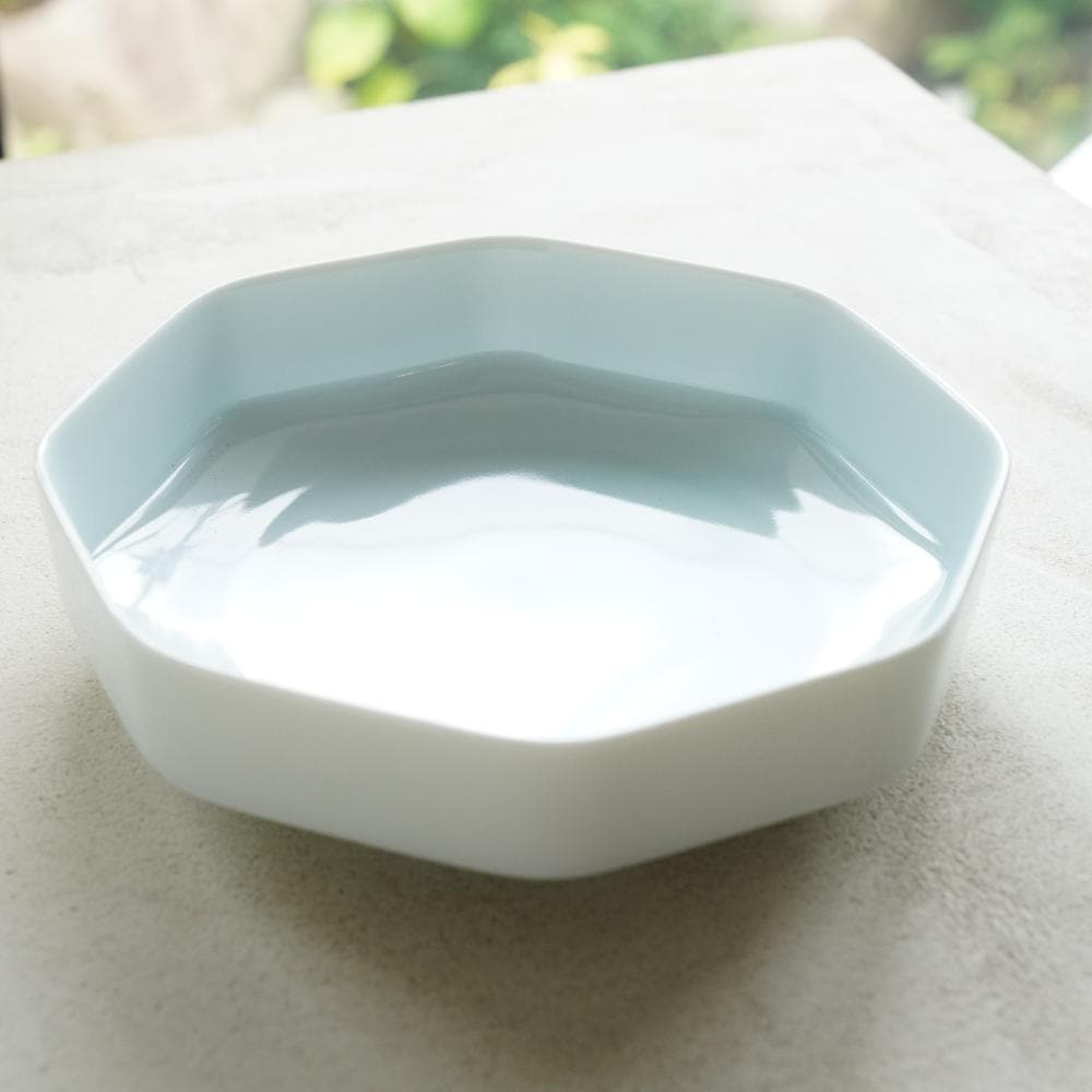 瑞季 八角鉢 青白磁 ｜ 四季折々のおしゃれな和食器通販サイト