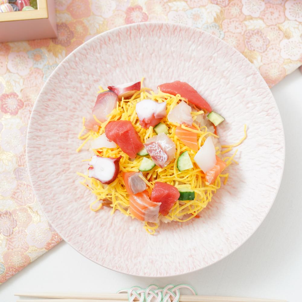 【予約/2月中旬頃出荷】とちり丸皿（大）22.5cm ピンク