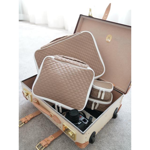 Naptime キルティングポーチ(3点セット) Naptime ライトブルー ポーチ